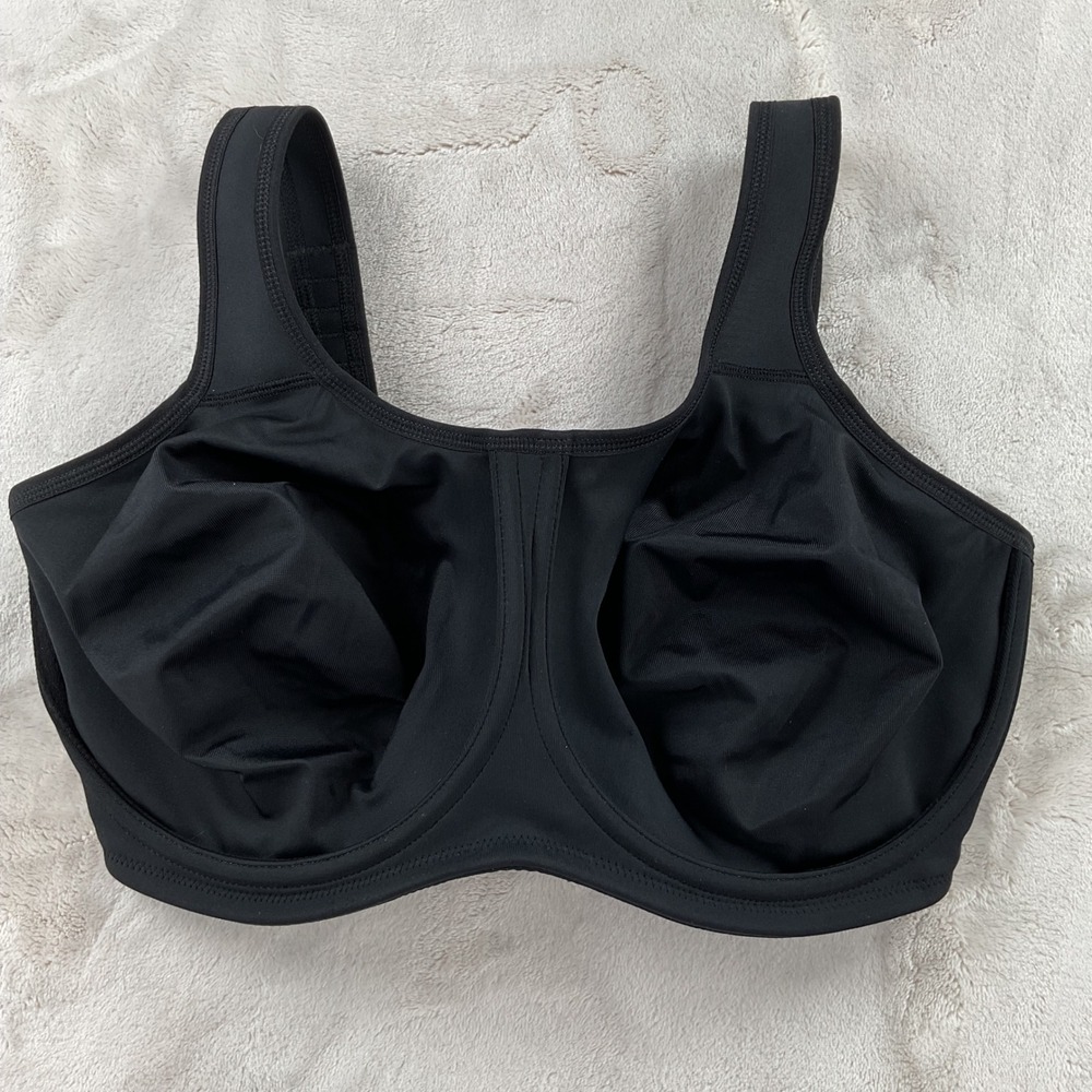 Wacoal Sport Underwire Bra 855170 Black High Impact 34G US